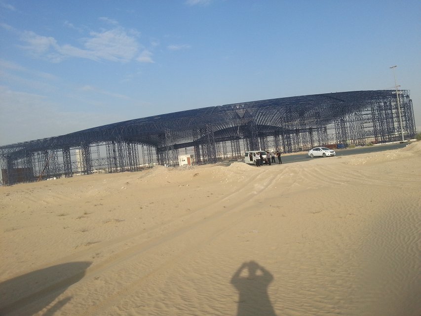 定州大型场馆网架工程